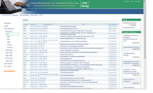 47110 - Urteilssammlung - USK (Internet 4) 47110 - Urteilssammlung - USK (Internet 4)