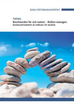 Themenheft: Beschwerden für sich nutzen - Risiken managen.