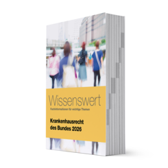 Krankenhausrecht des Bundes 2026