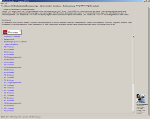 61102 - Hilfsmittelkatalog CD-ROM 7 61102 - Hilfsmittelkatalog CD-ROM 7
